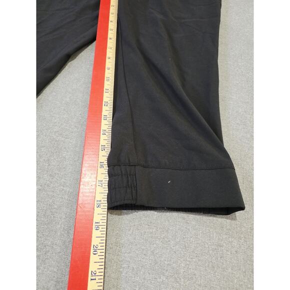 Womens 6 New NWT Golf Palm Capri Pants Pockets Long UPF 50 Black Oakley Knee - Picture 3 of 8